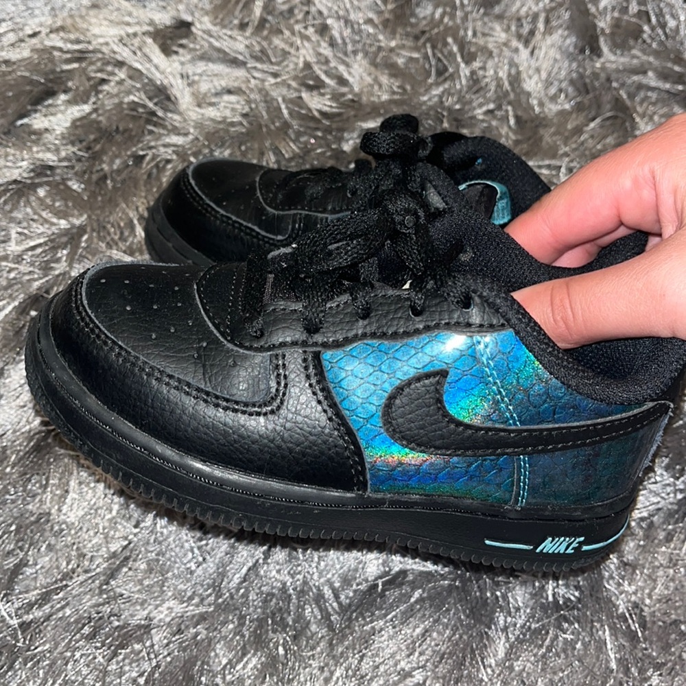 Black & baby blue forces